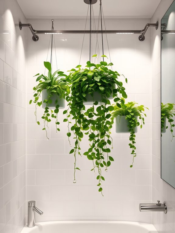 illuminated plant hanging solutions