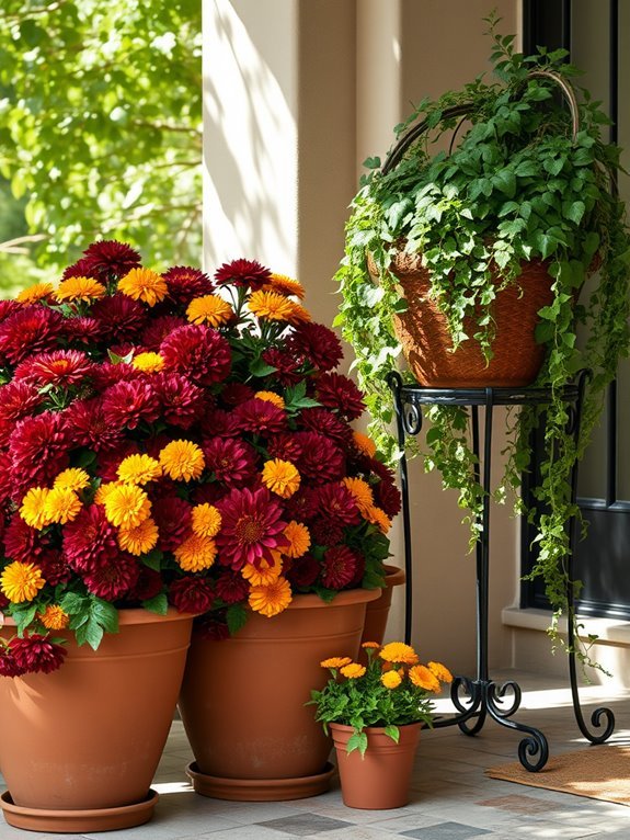 incorporate seasonal plantings