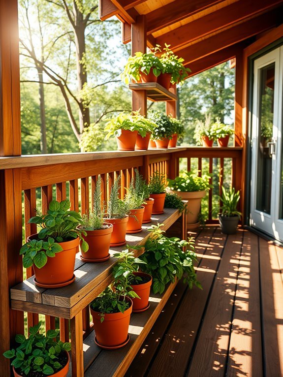indoor herb planting project