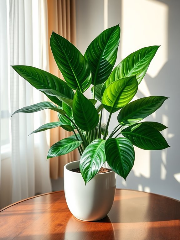 indoor ornamental foliage plant