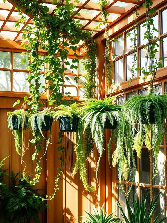 indoor plant support structures