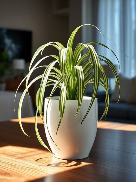 indoor plant with air purifying qualities