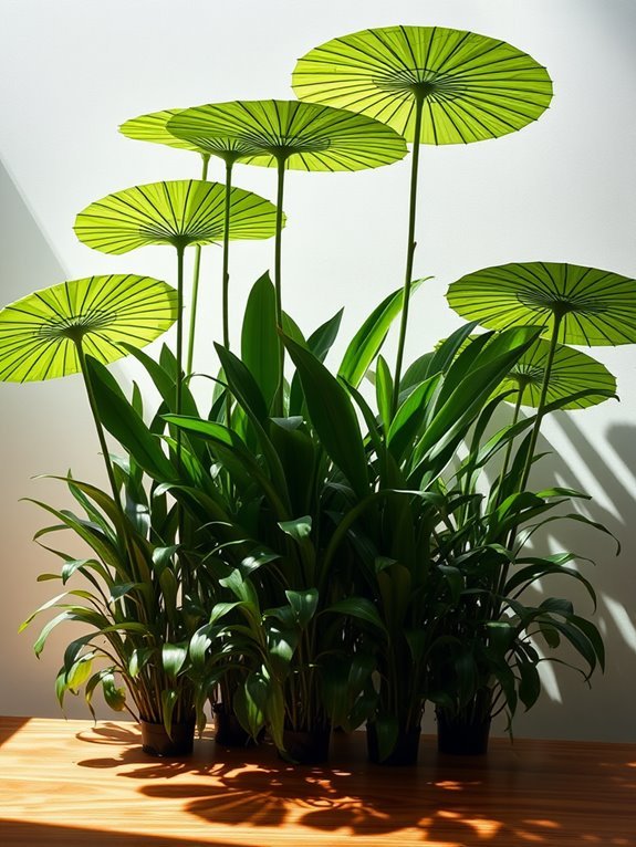 indoor tropical foliage plant