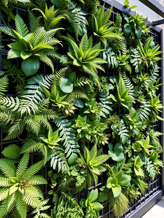 industrial faux plants accents