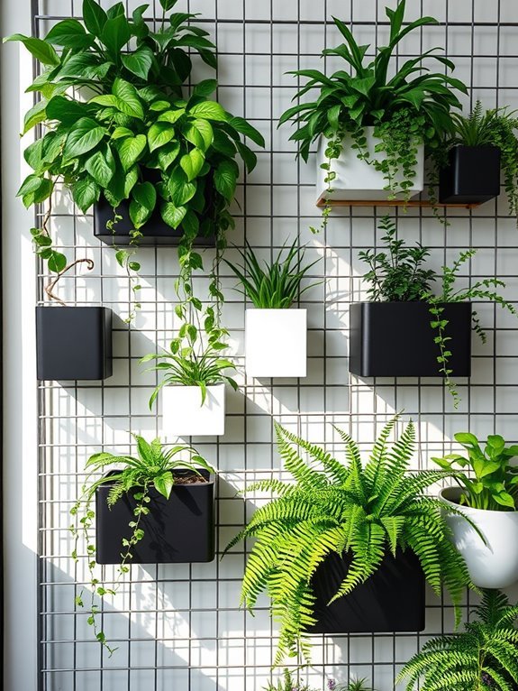 innovative floating plant holders