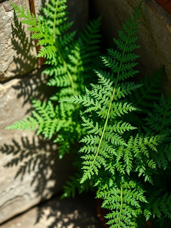 korean rock fern characteristics
