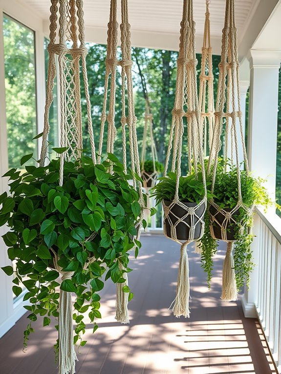 lace inspired macrame elegance