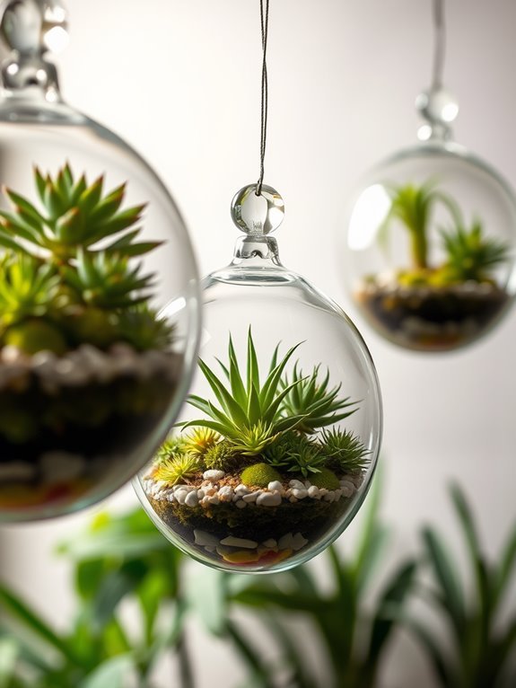 layered plant display design