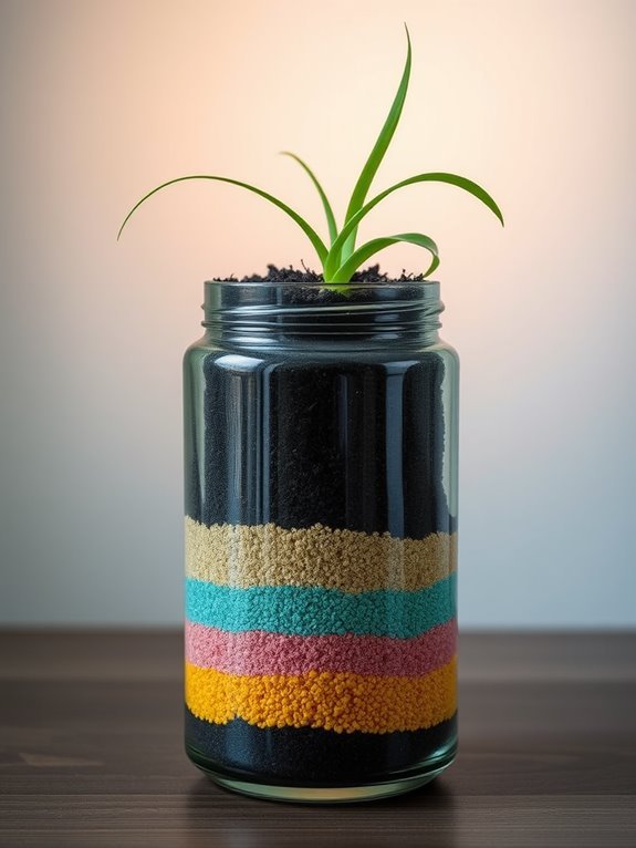 layered planter for gardening