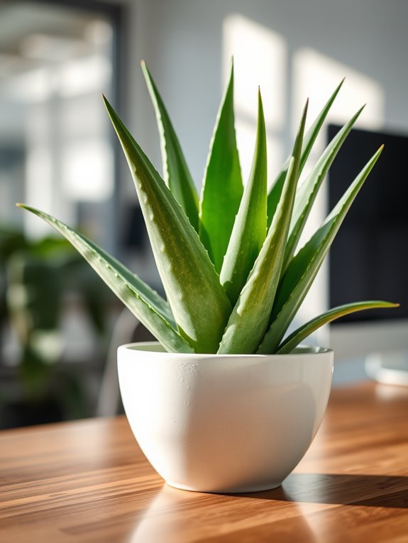 lifelike aloe vera plant