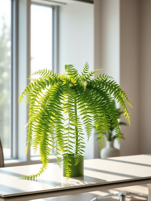 lifelike decorative fern plant