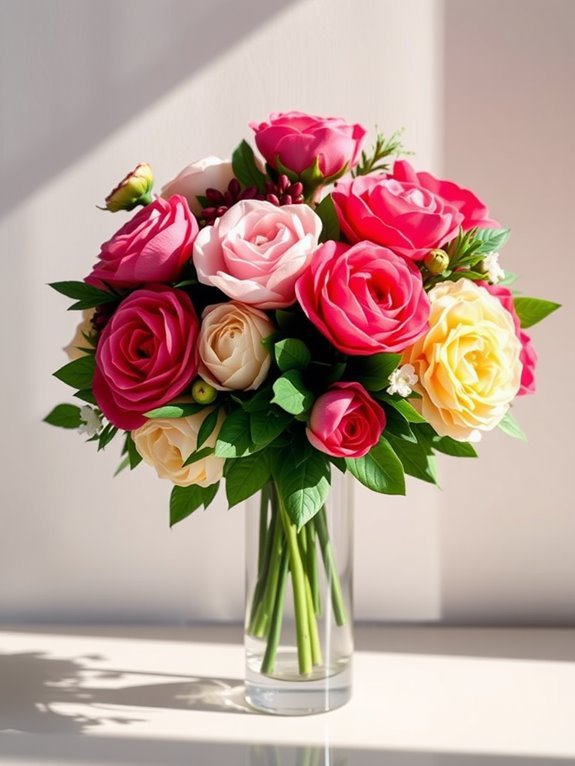 lifelike decorative floral arrangement
