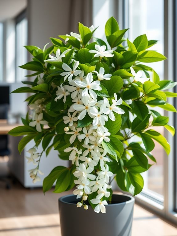 lifelike decorative jasmine plant