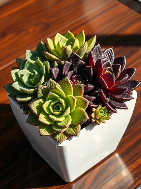 lifelike decorative plant display