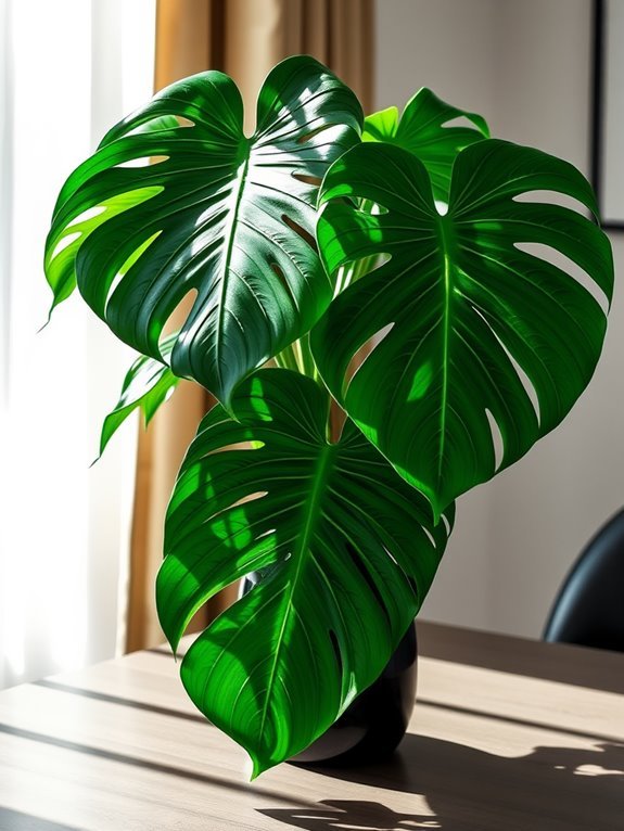 lifelike decorative plant leaf
