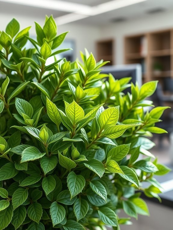 lifelike sage artificial plant