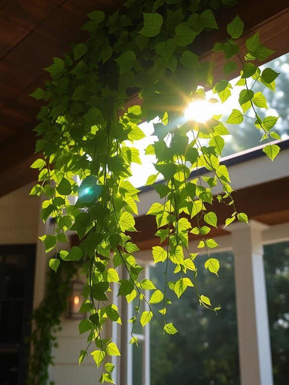 lifelike synthetic climbing plant