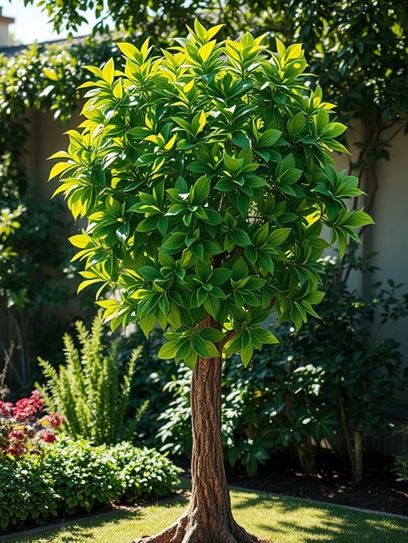 lifelike synthetic ficus plant