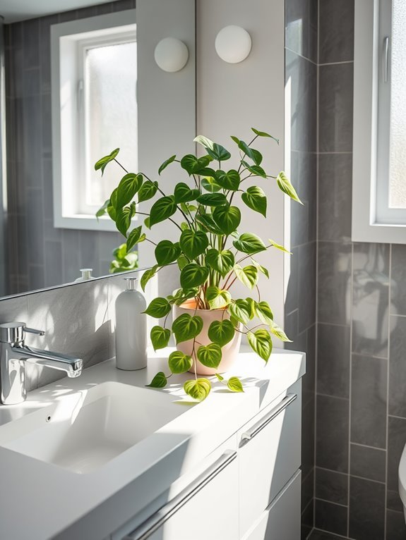lifelike synthetic plant decor