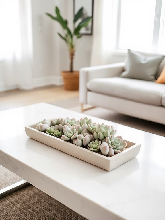 living stone succulents thrive