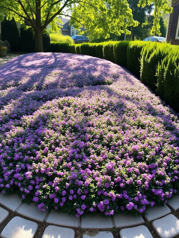 low growing aromatic groundcover