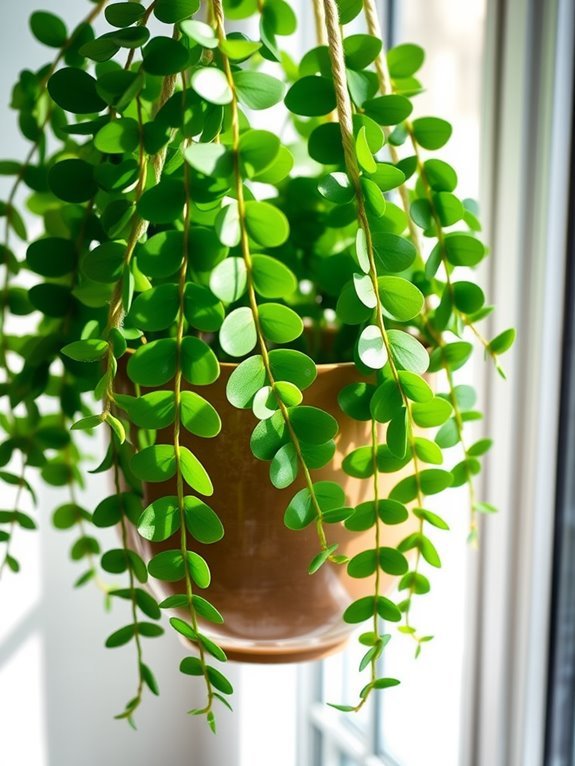 lush green cascading foliage