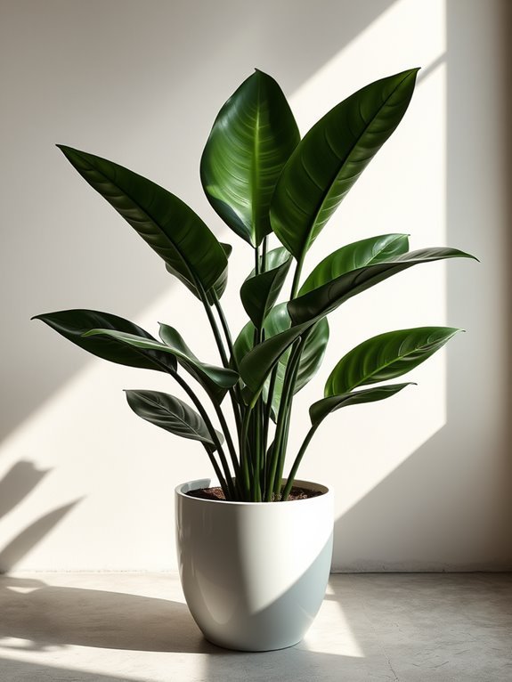 lush green indoor foliage