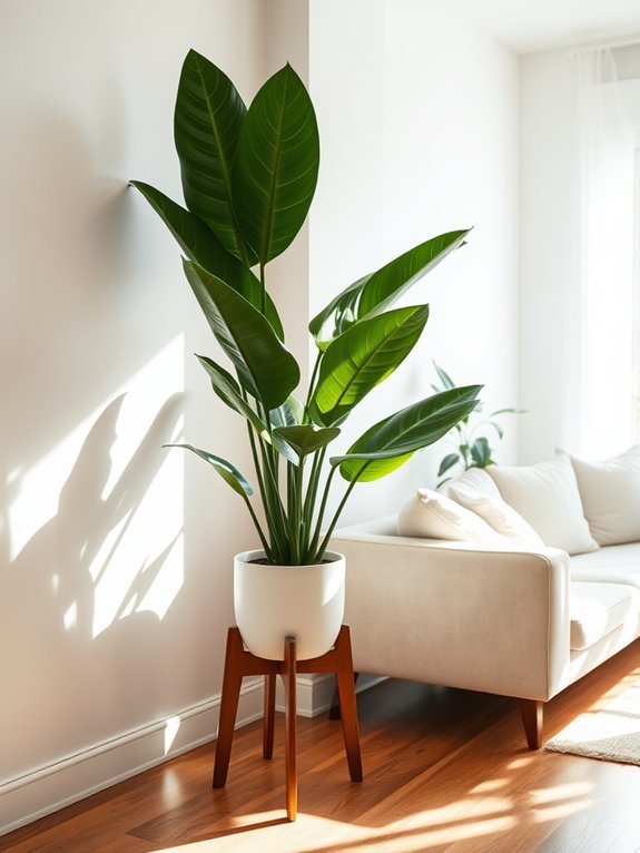 lush green indoor foliage