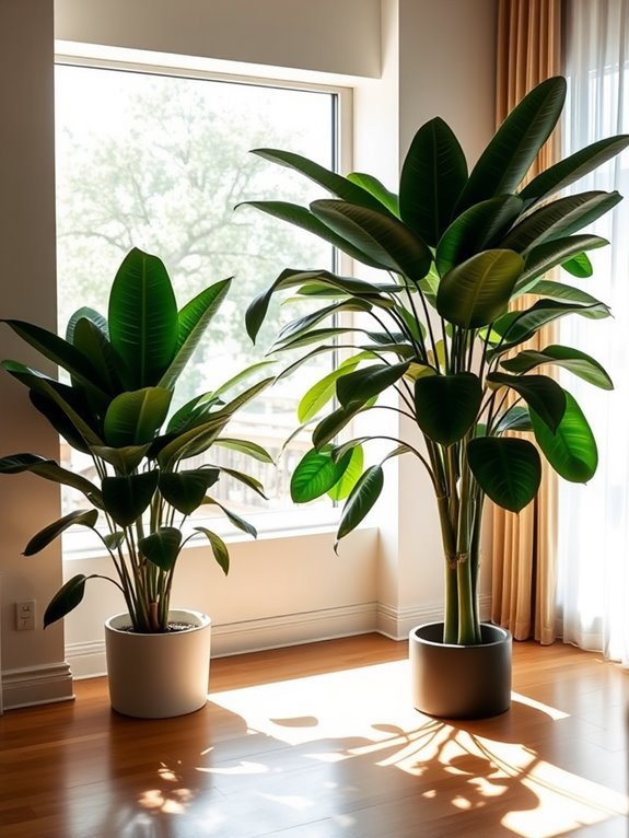 lush green indoor foliage