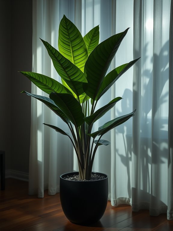 lush green indoor foliage