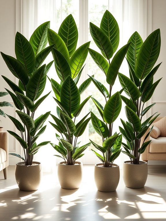 lush green indoor foliage