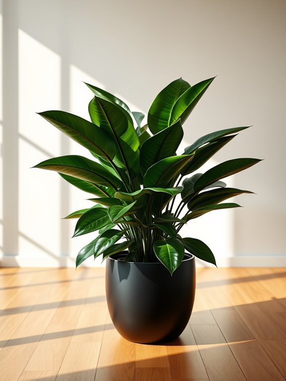 lush green indoor plant