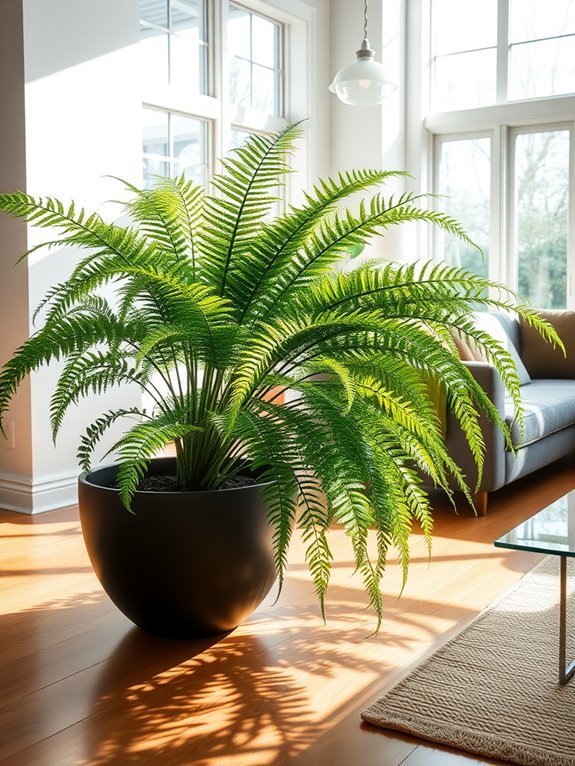 lush green indoor plant
