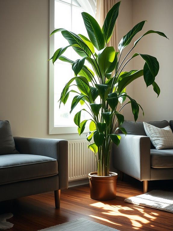 lush green indoor plant