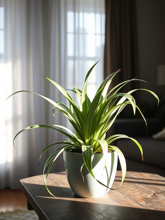 lush green indoor plant