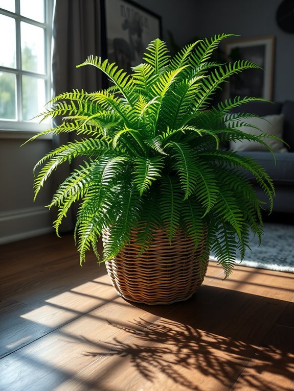 lush green indoor plant