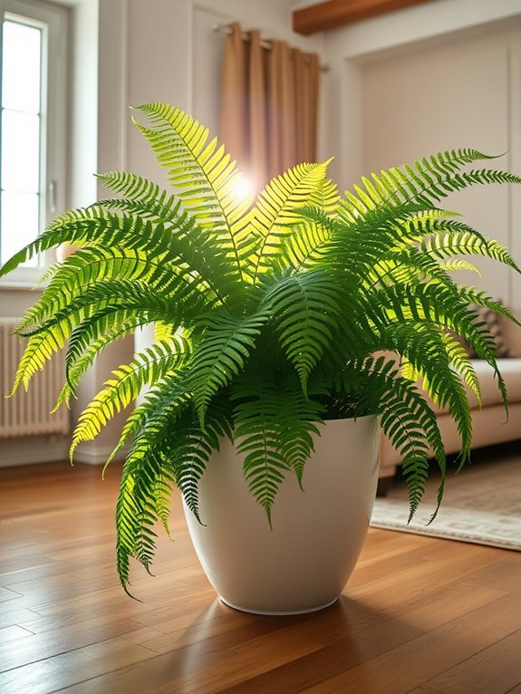 lush green indoor plant