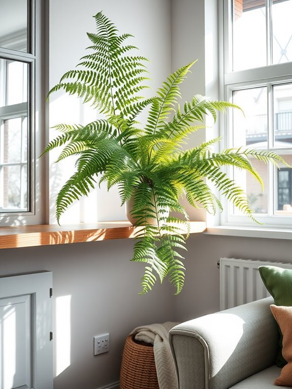 lush green indoor plant