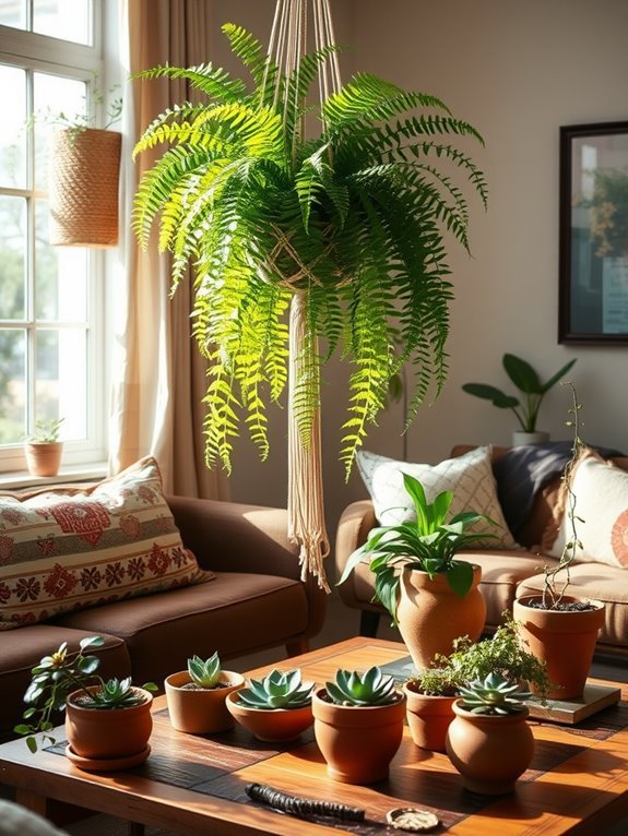 lush green indoor plant