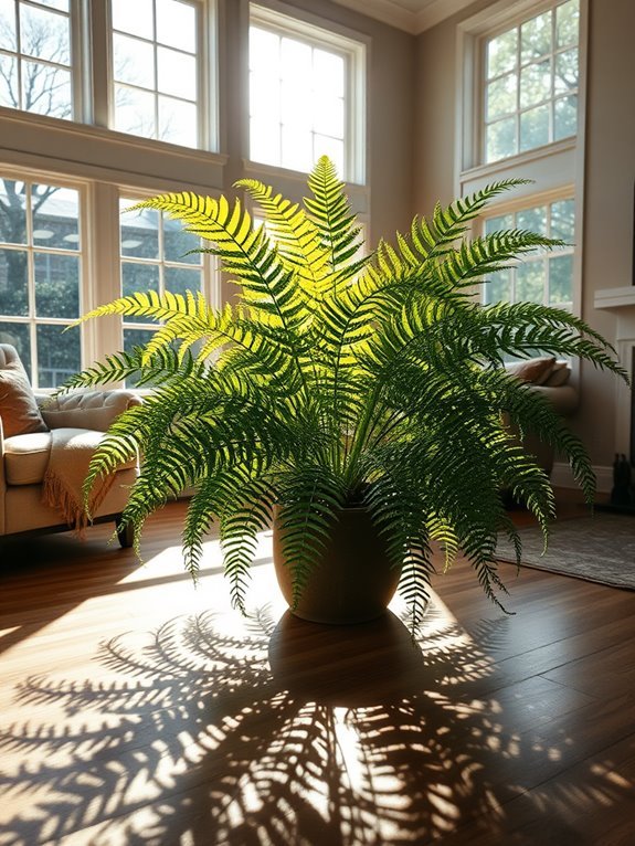 lush green indoor plant