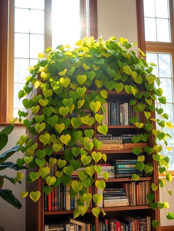 lush green indoor plant