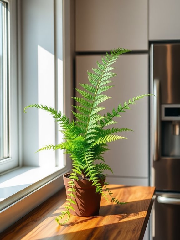 lush green indoor plant
