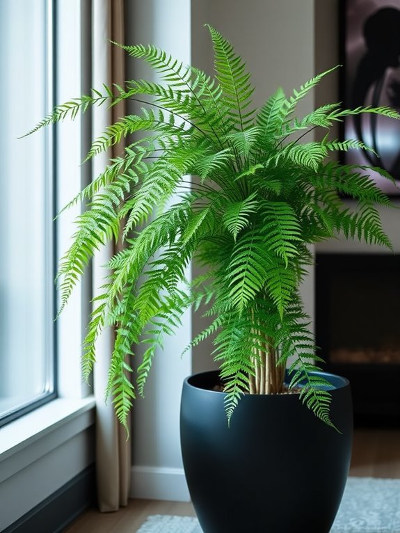 lush green indoor plant