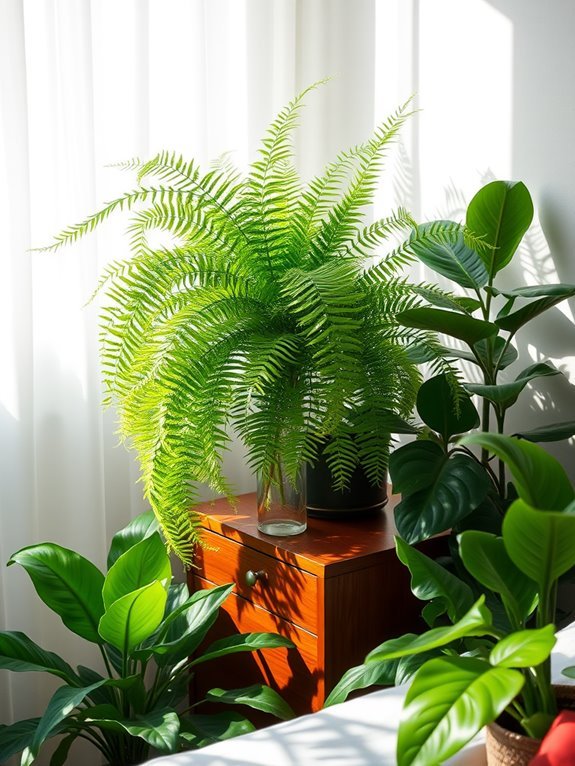 lush green indoor plant