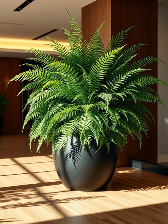 lush green indoor plant