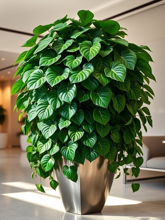 lush green indoor plant