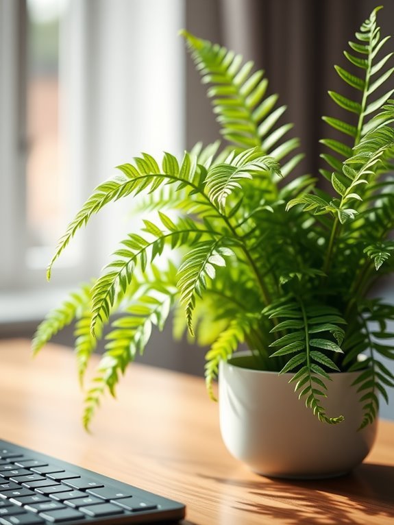 lush green indoor plant