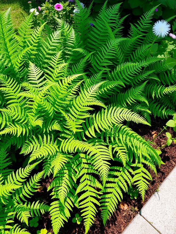lush green leafy plants