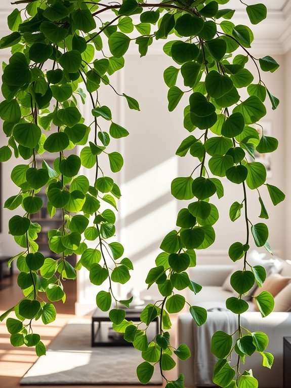 lush green leafy vines