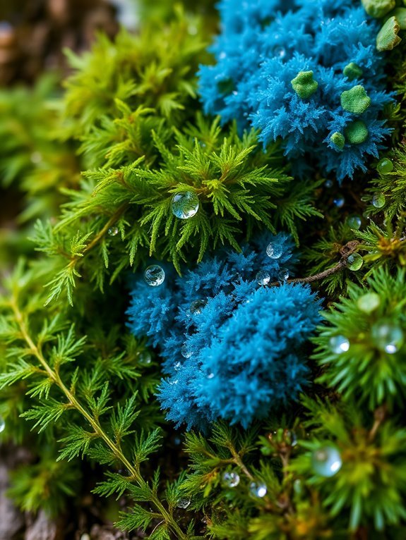 lush green moss variety